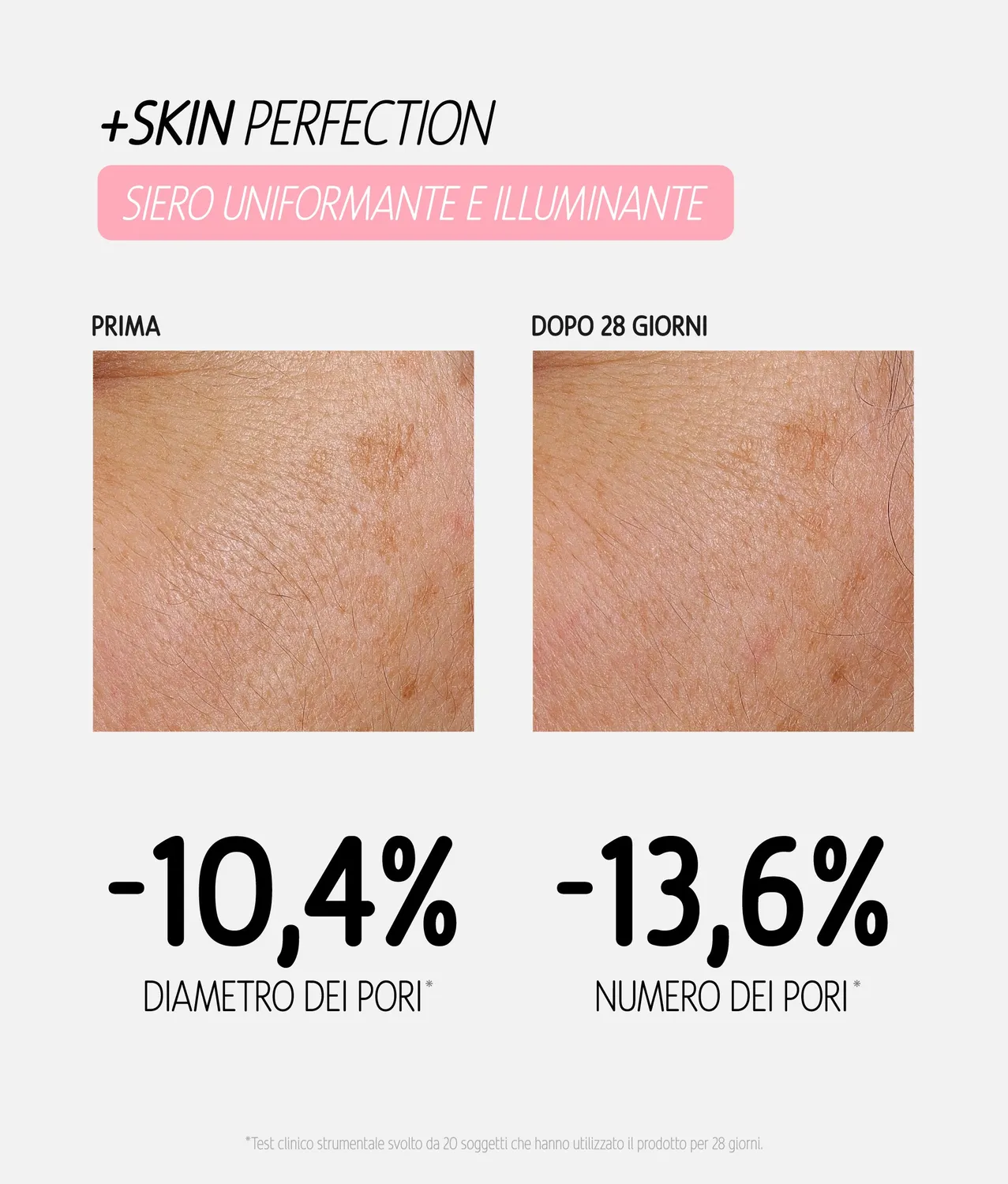 ClioMakeup +SKIN Perfection siero viso niacinamide uniformante