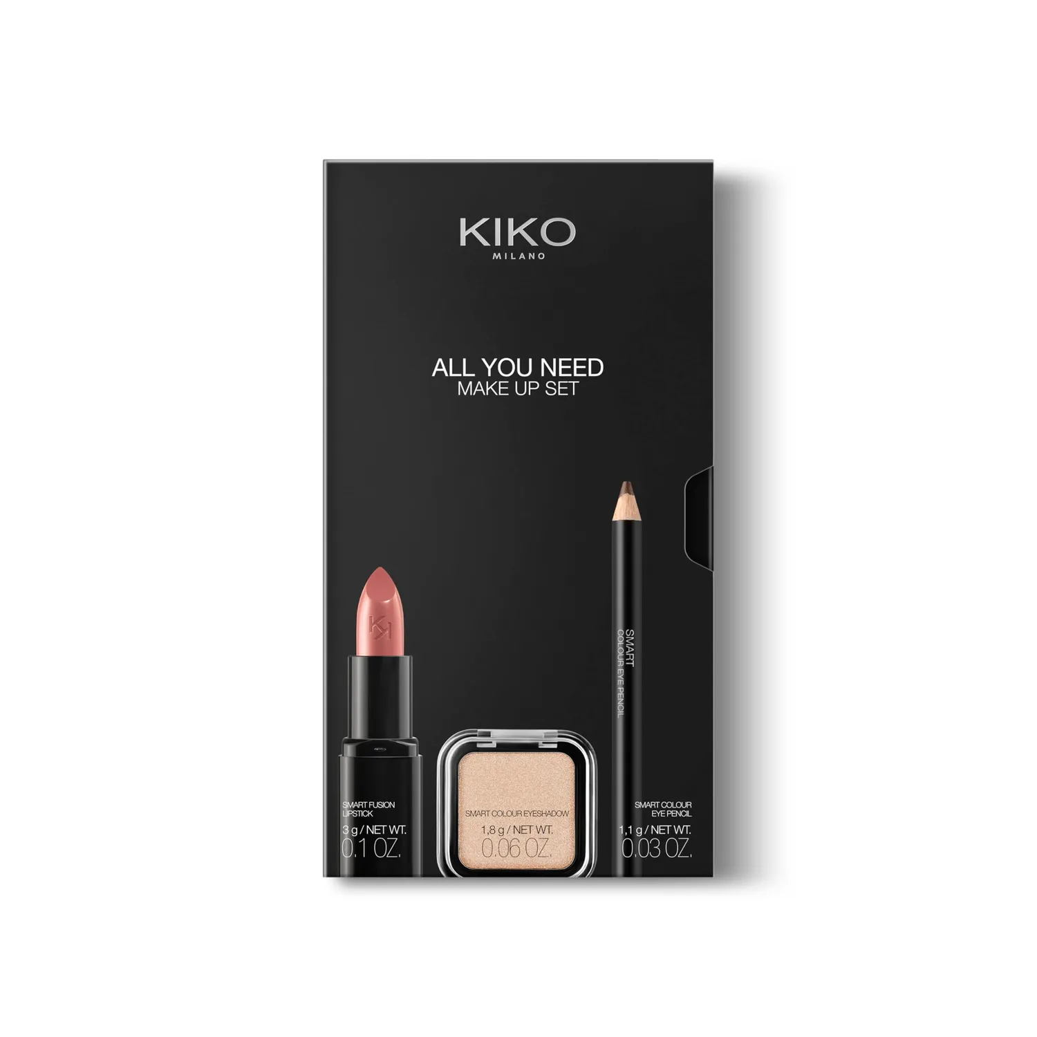 KIKO All You Need Make Up Set kit rossetto ombretto matita