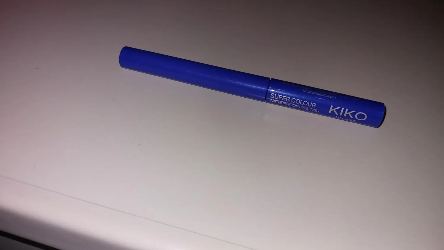 KIKO Super Colour Waterproof Eyeliner 01 eyeliner bianco