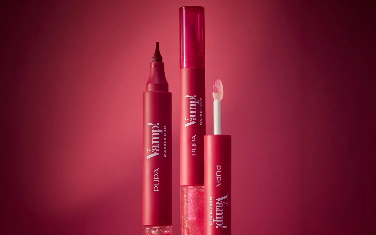 Pupa Vamp! Marker Duo Rossetto 008 Orange Sorbet Ialuronico