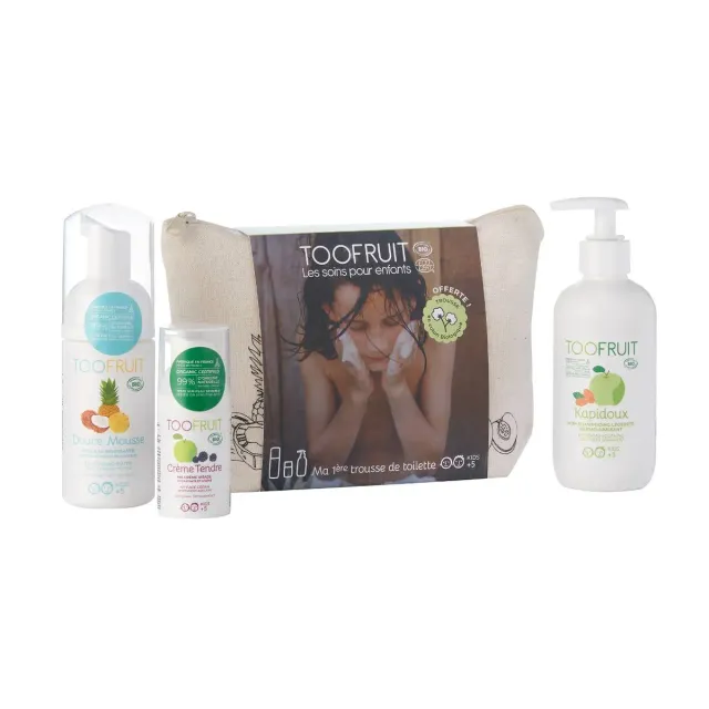 Miss W Ma 1ère Trousse de Toilette Kit Bambino Detersione Idratazione