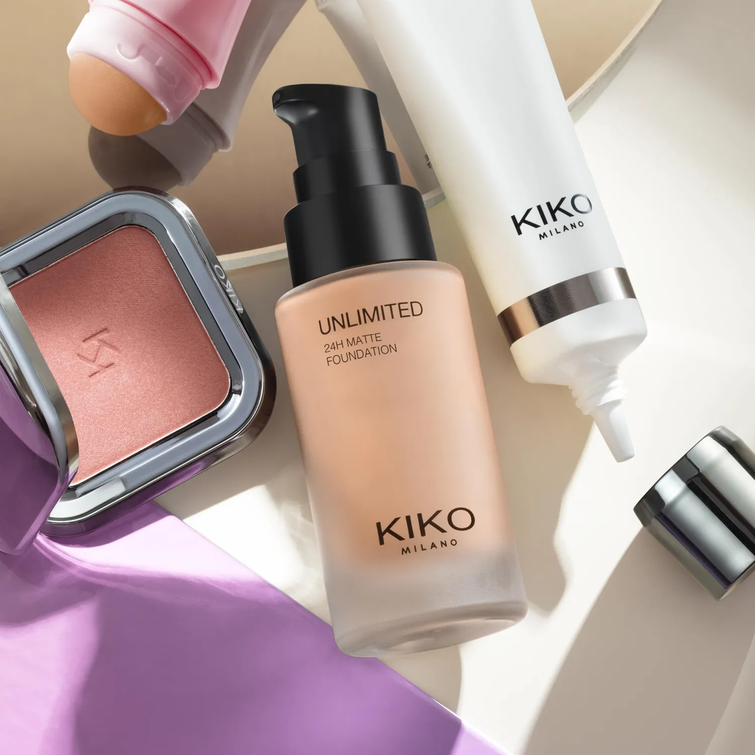 KIKO Unlimited 24H Matte Foundation 1 NG fondotinta fluido mat