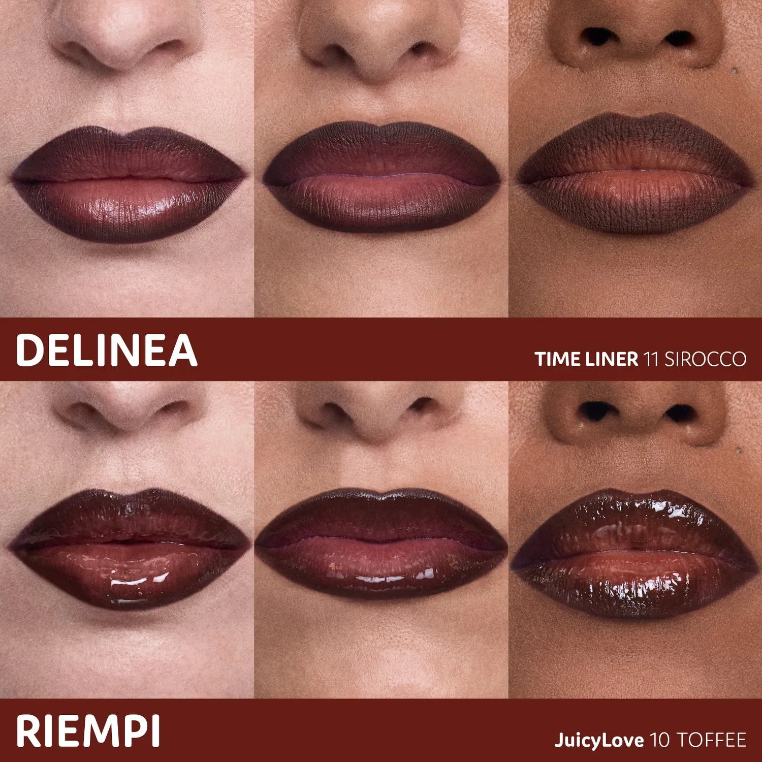 ClioMakeUp Overskin Beauty League Lip Kit 01 matita gloss