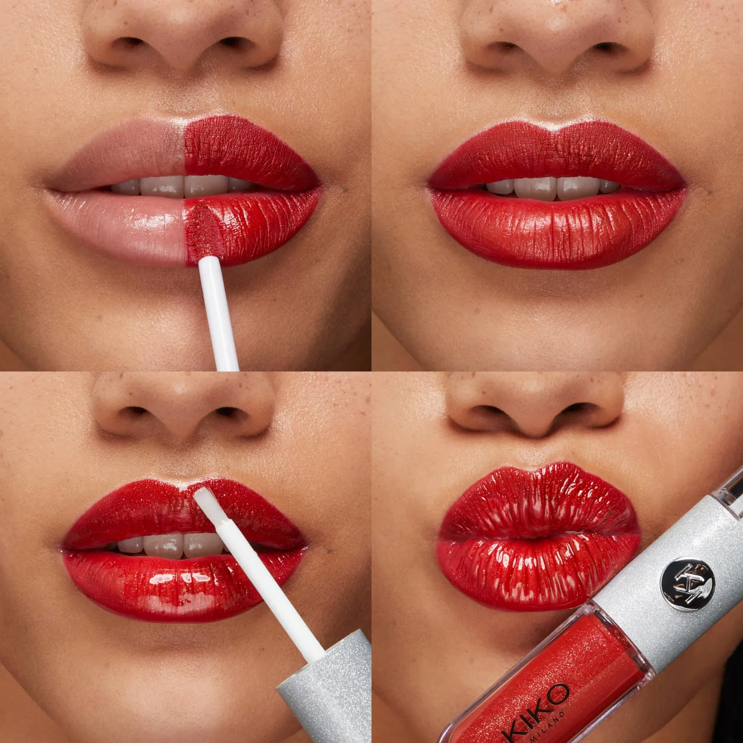 KIKO Unlimited Double Touch 154 rossetto liquido Alluring Game 16h