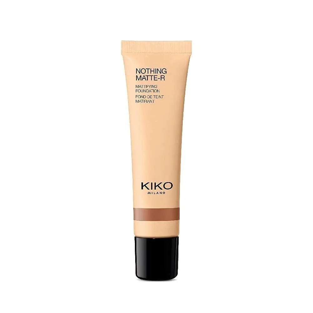KIKO Nothing Matte-R 02 fondotinta fluido Neutral 01 opacizzante