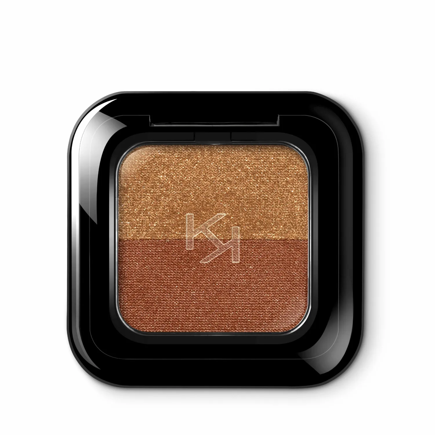 KIKO Bright Duo Eyeshadow 01 ombretto Bianco Oro