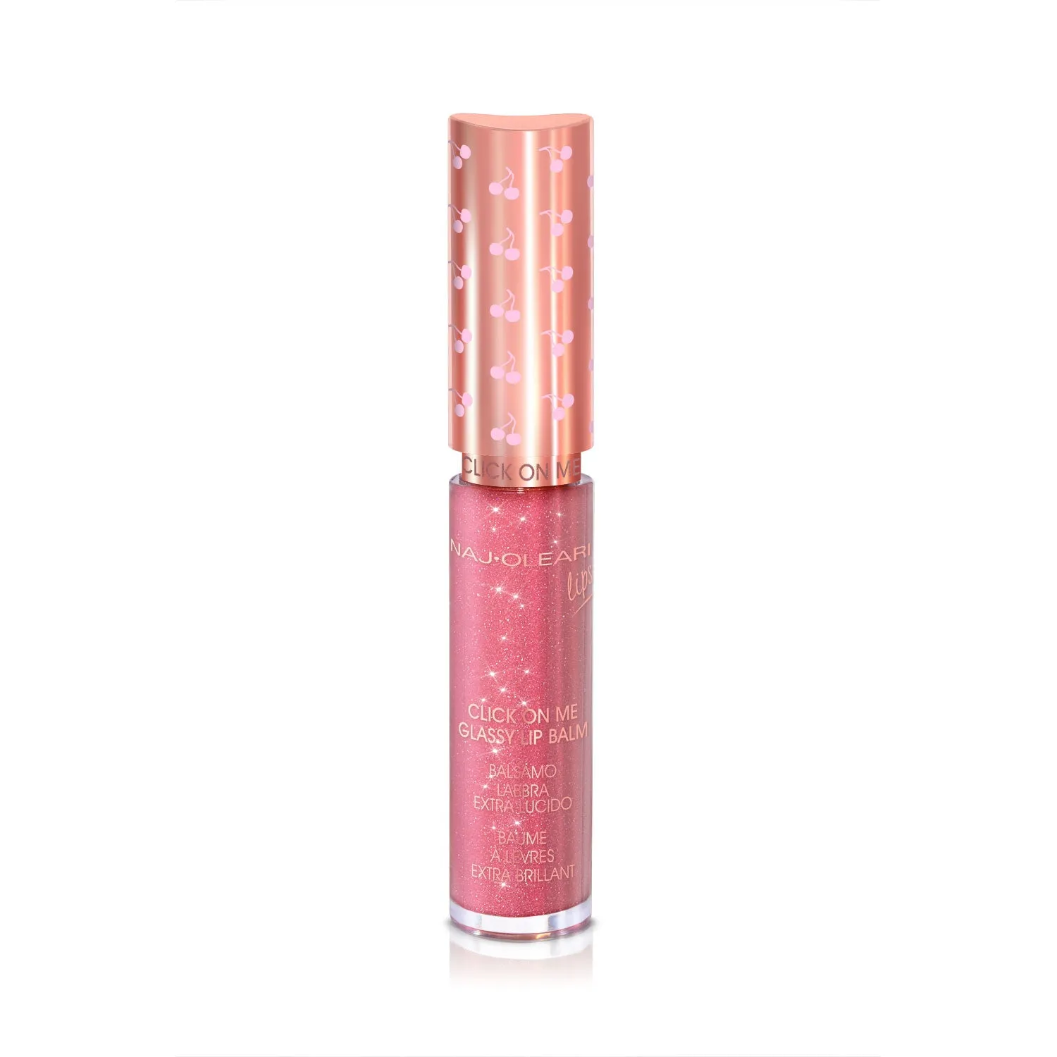 Naj Oleari Click On Me balsamo labbra 01 Nudo Perlato glassy