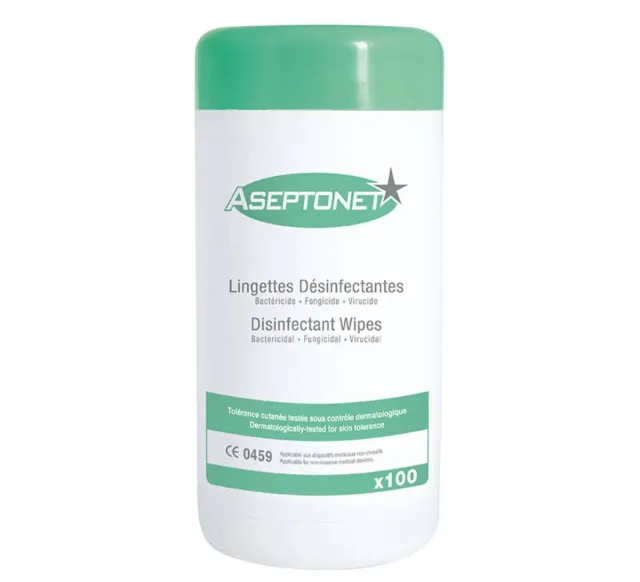 Miss W Pro Aseptonet Salviette Disinfettanti 100 Pezzi