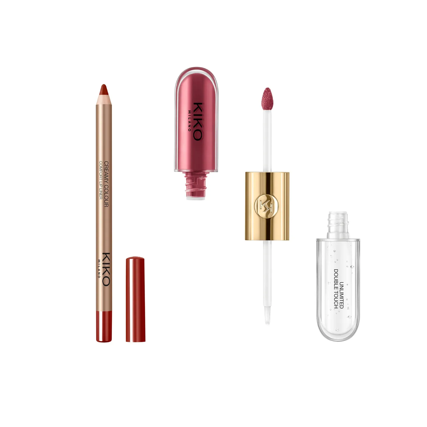 KIKO Twist'n Twinkle Meant to Match 02 set labbra 2in1