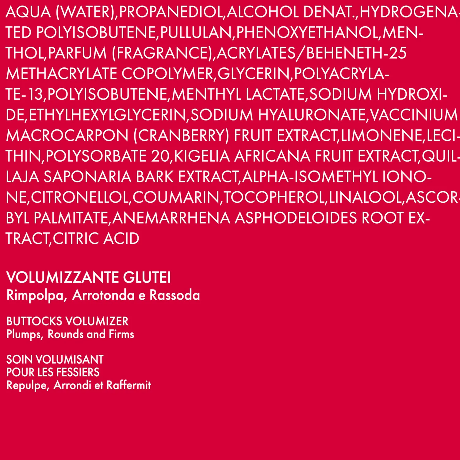 Pupa Plump Me Up crema gel glutei volumizzante 150 ml