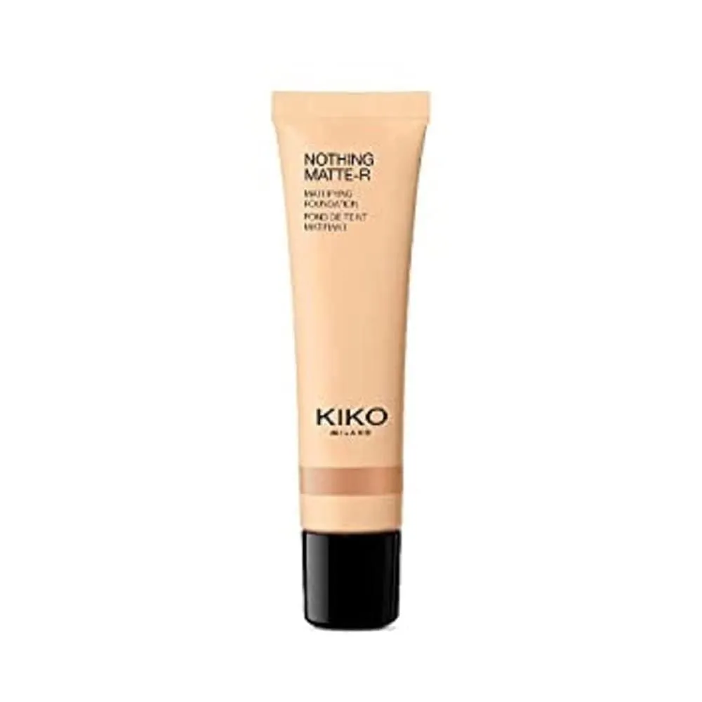 KIKO Nothing Matte-R 02 fondotinta fluido Neutral 01 opacizzante