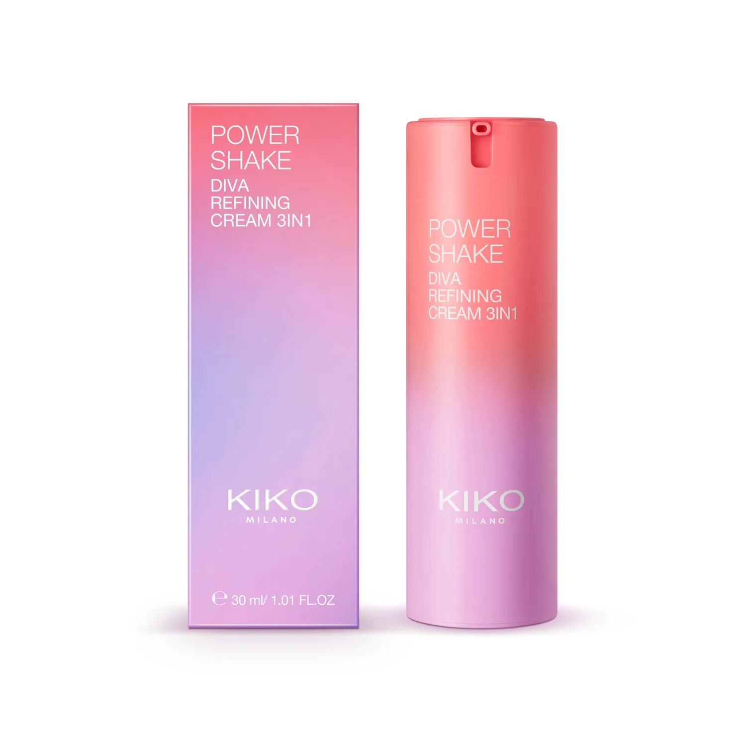 KIKO Milano Power Shake Diva Refining Cream 3in1 crema viso illuminante