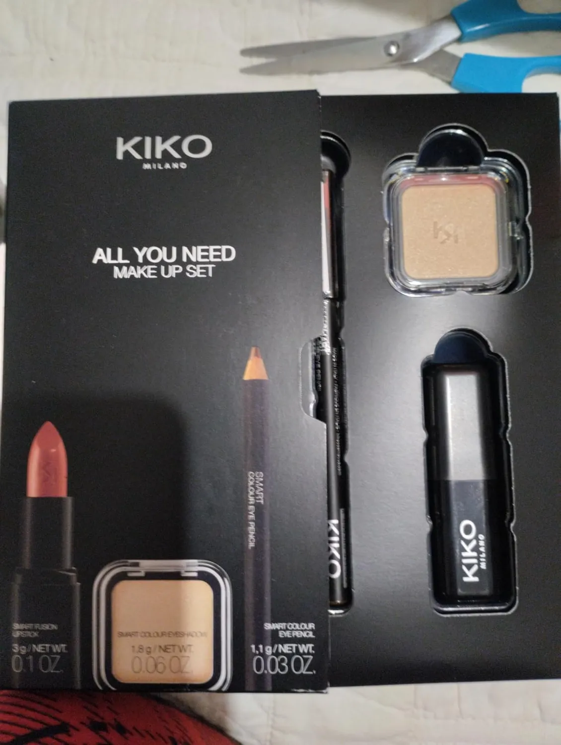 KIKO All You Need Make Up Set kit rossetto ombretto matita