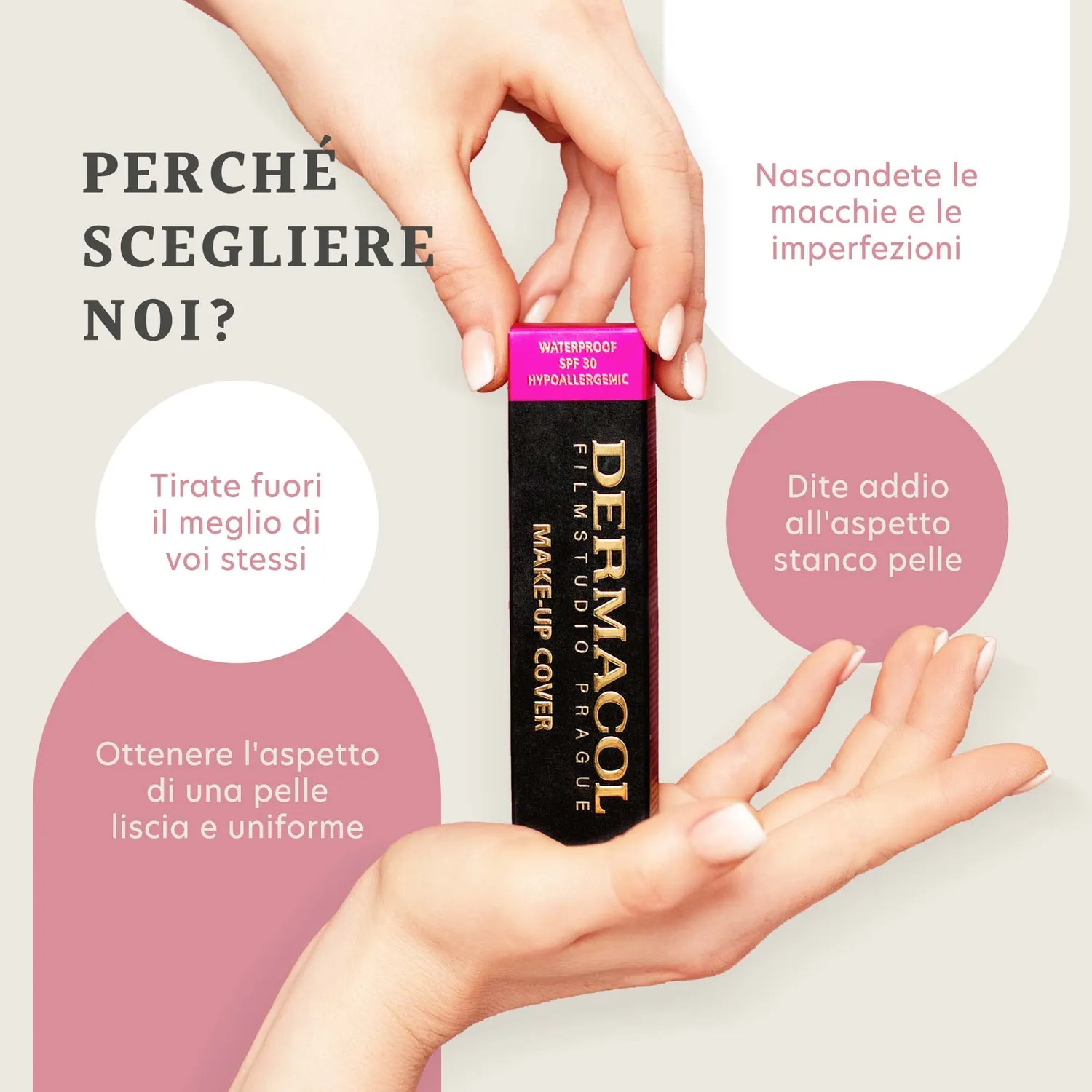Dermacol Make-Up Cover 229 fondotinta coprente SPF30