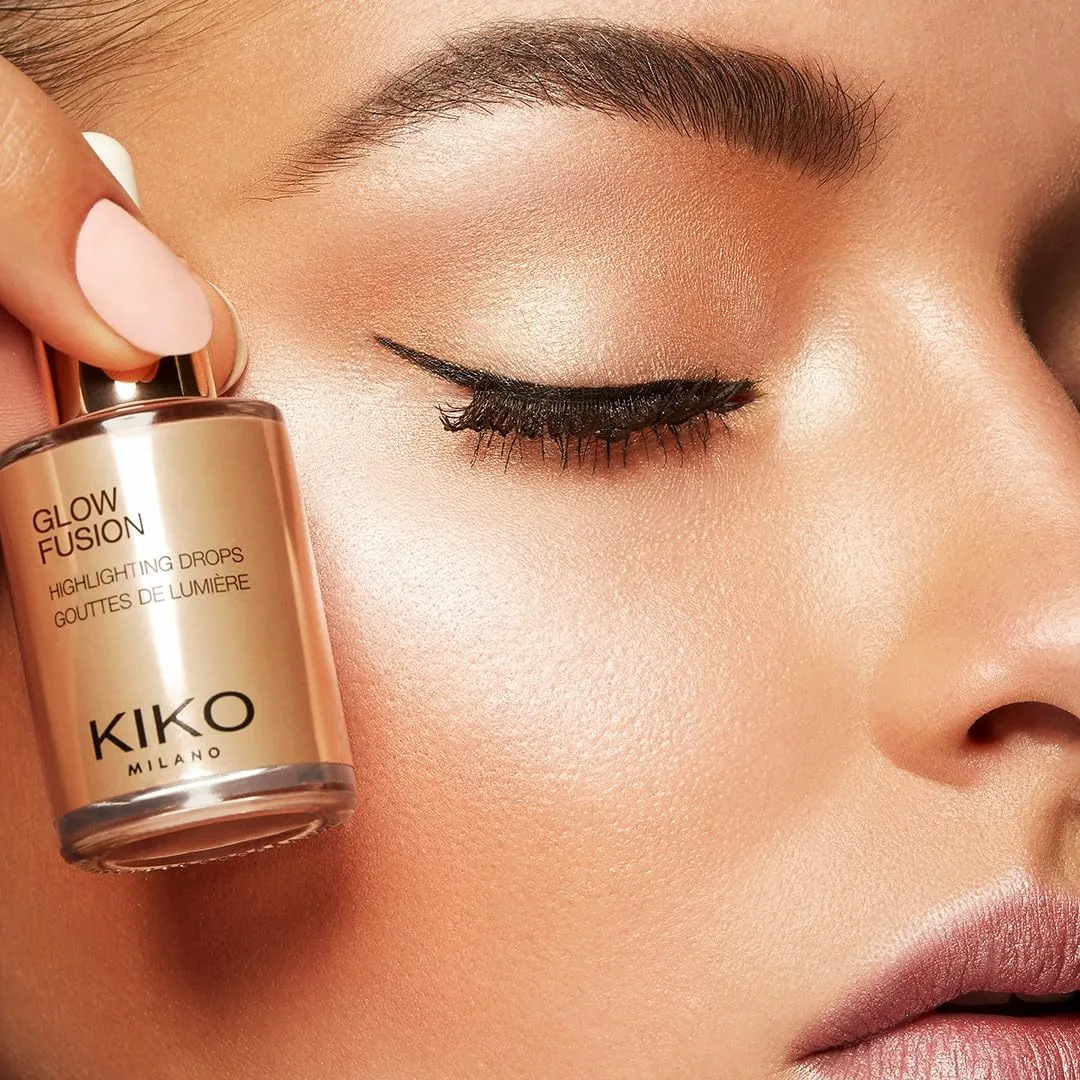 KIKO Glow Fusion Highlighting Drops 02 illuminante liquido metallico