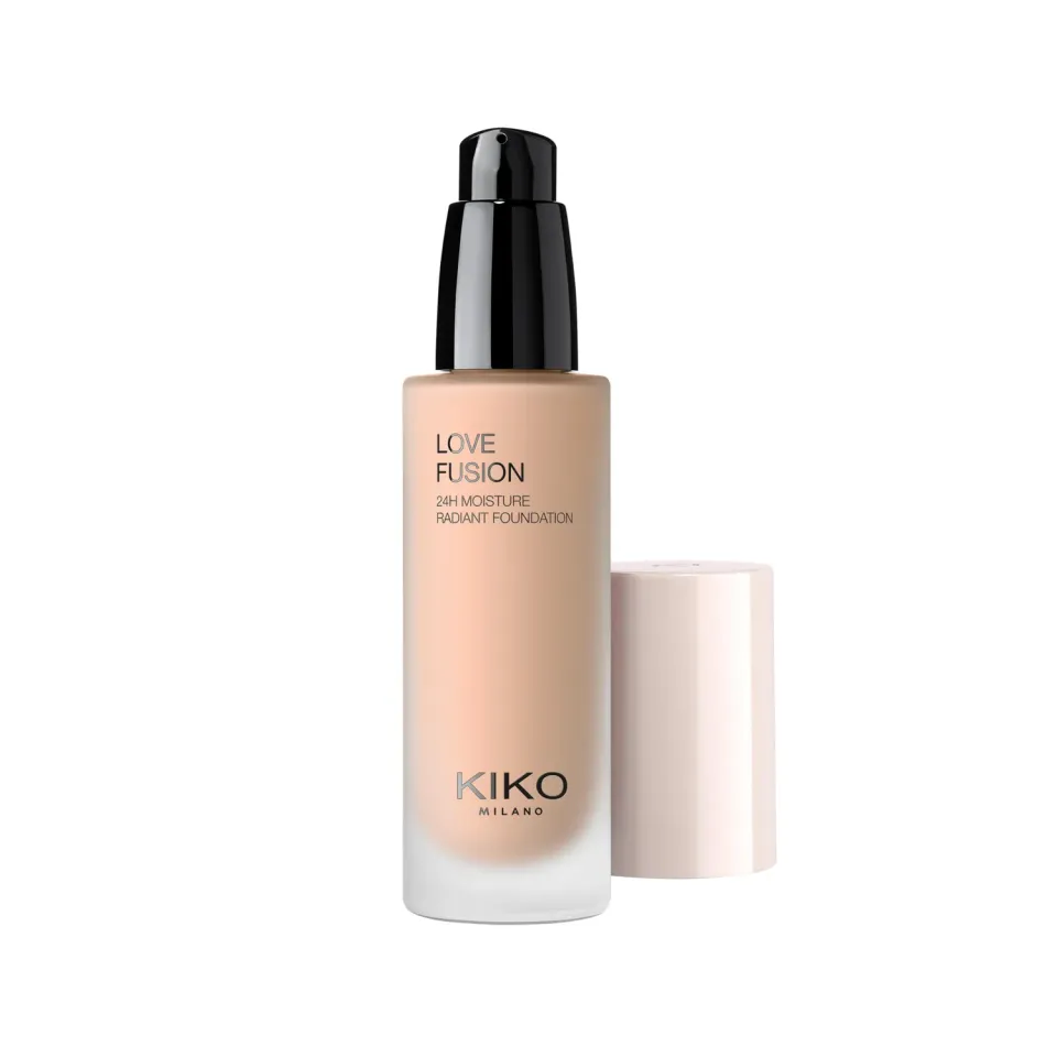 KIKO Love Fusion 24H Moisture Radiant Foundation 5WR fondotinta idratante