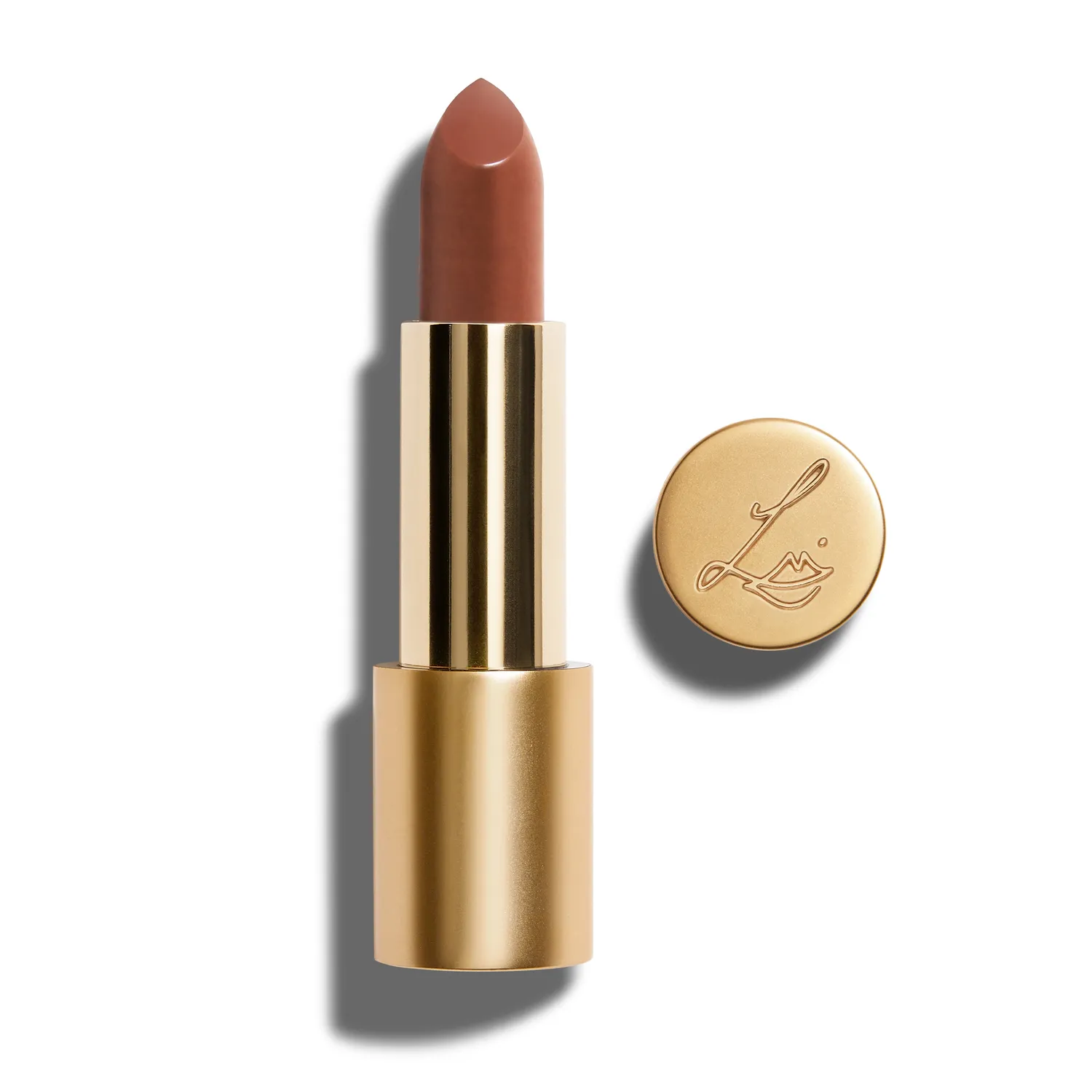 Lisa Eldridge True Velvet Lip Colour Velvet Fawn rossetto marrone