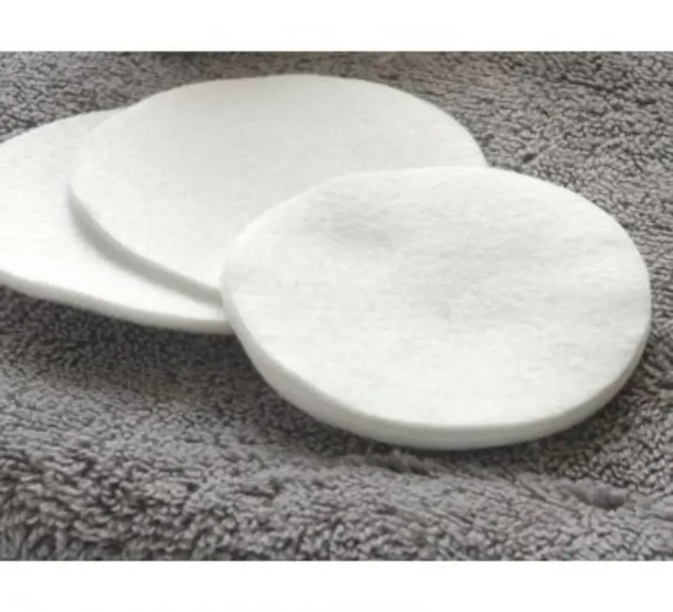Miss W Pro spugnette trucco monouso viso 100 pezzi bianche