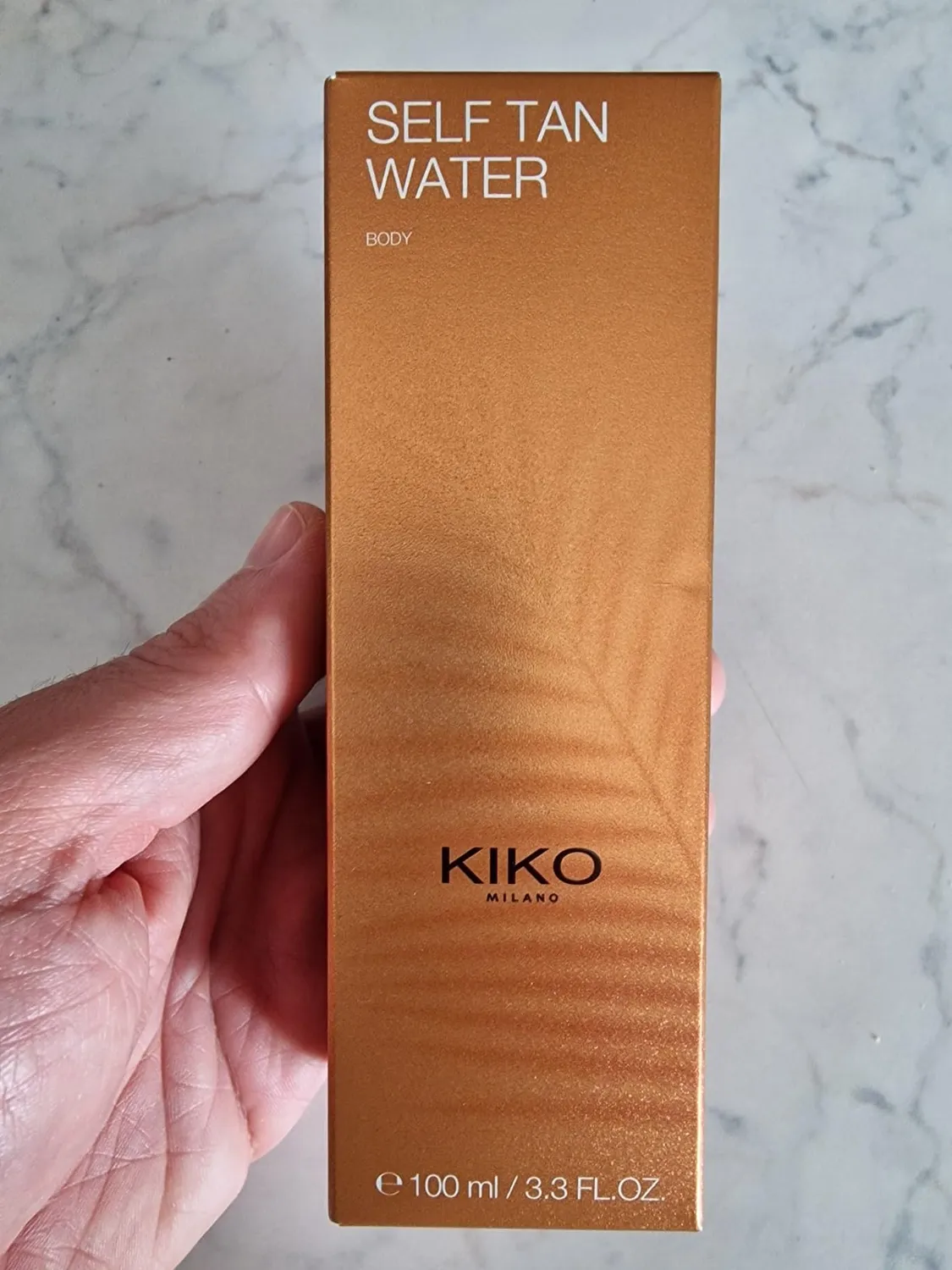 KIKO Self Tan Water spray corpo autoabbronzante idratante monoi