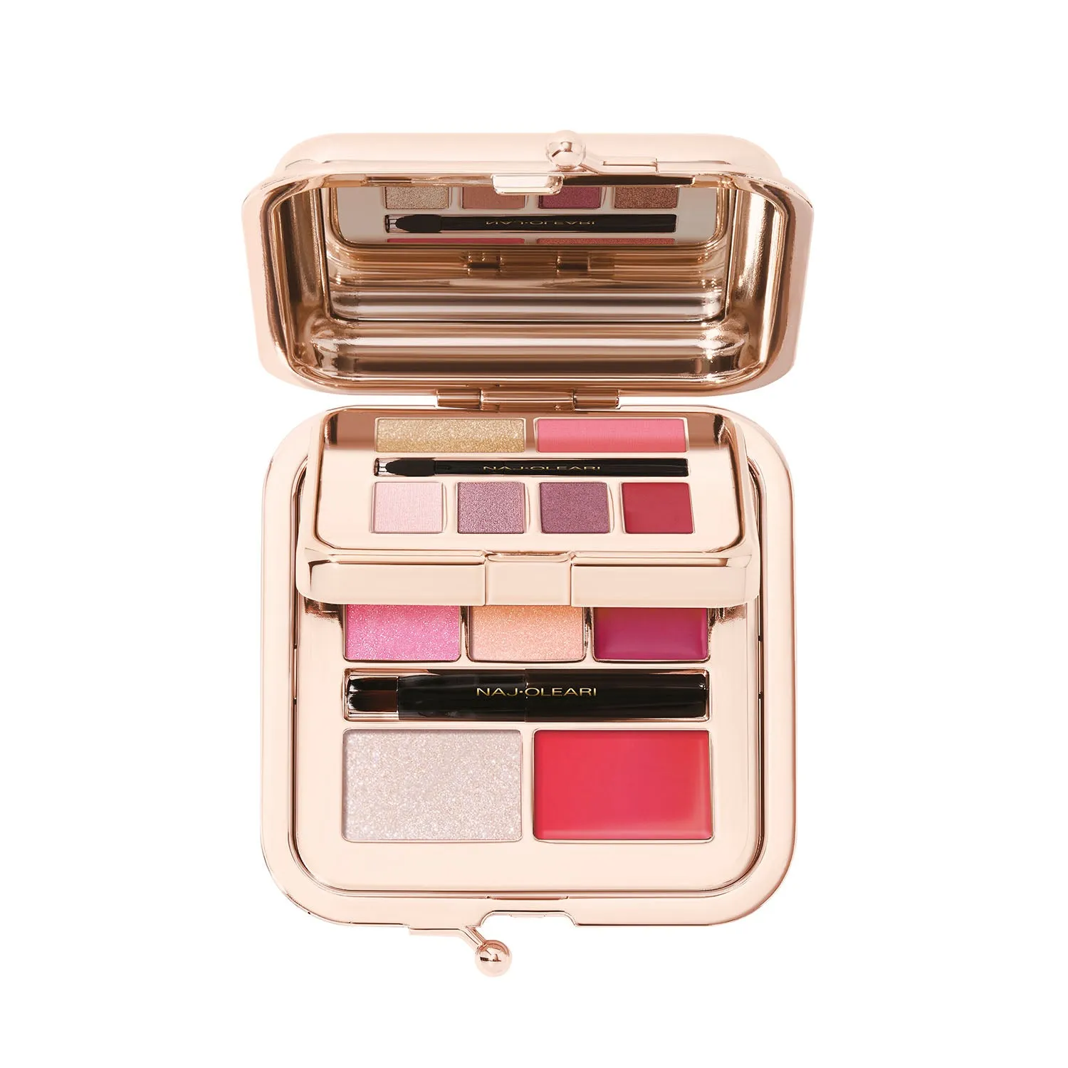 Naj Oleari Portamonete Sweet Pink palette trucco completa