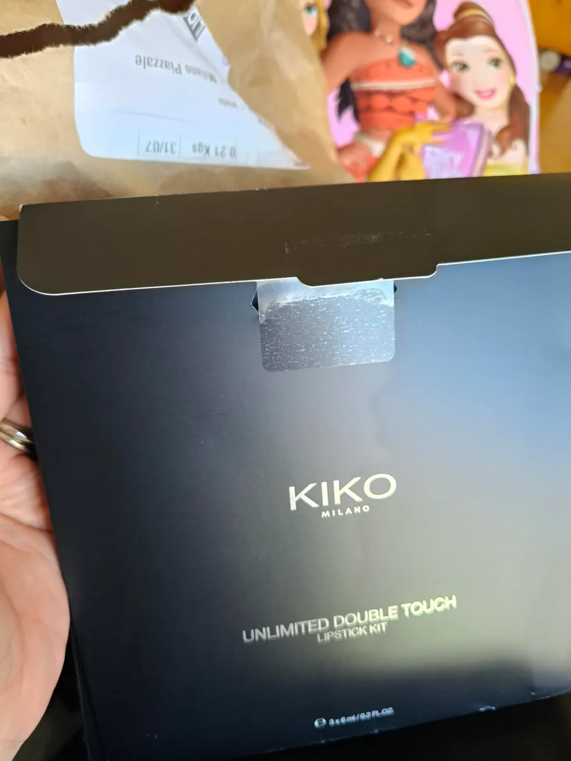 KIKO Unlimited Double Touch Kit Rossetto Liquido 3 Pezzi No Transfer