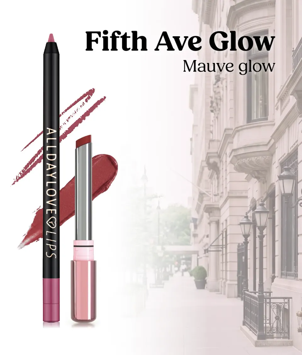 ClioMakeUp Combo Labbra 12 Fifth Ave Glow matita+rossetto