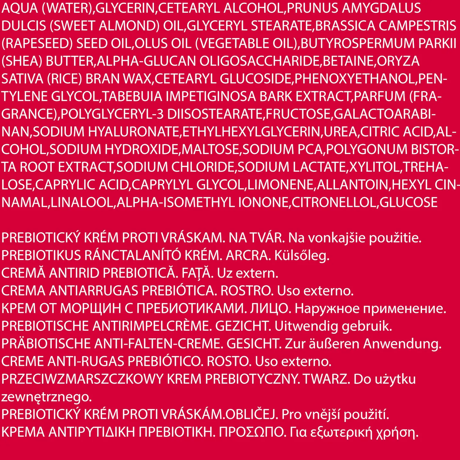 Pupa Timeless Plus crema viso antirughe 50 ml prebiotica