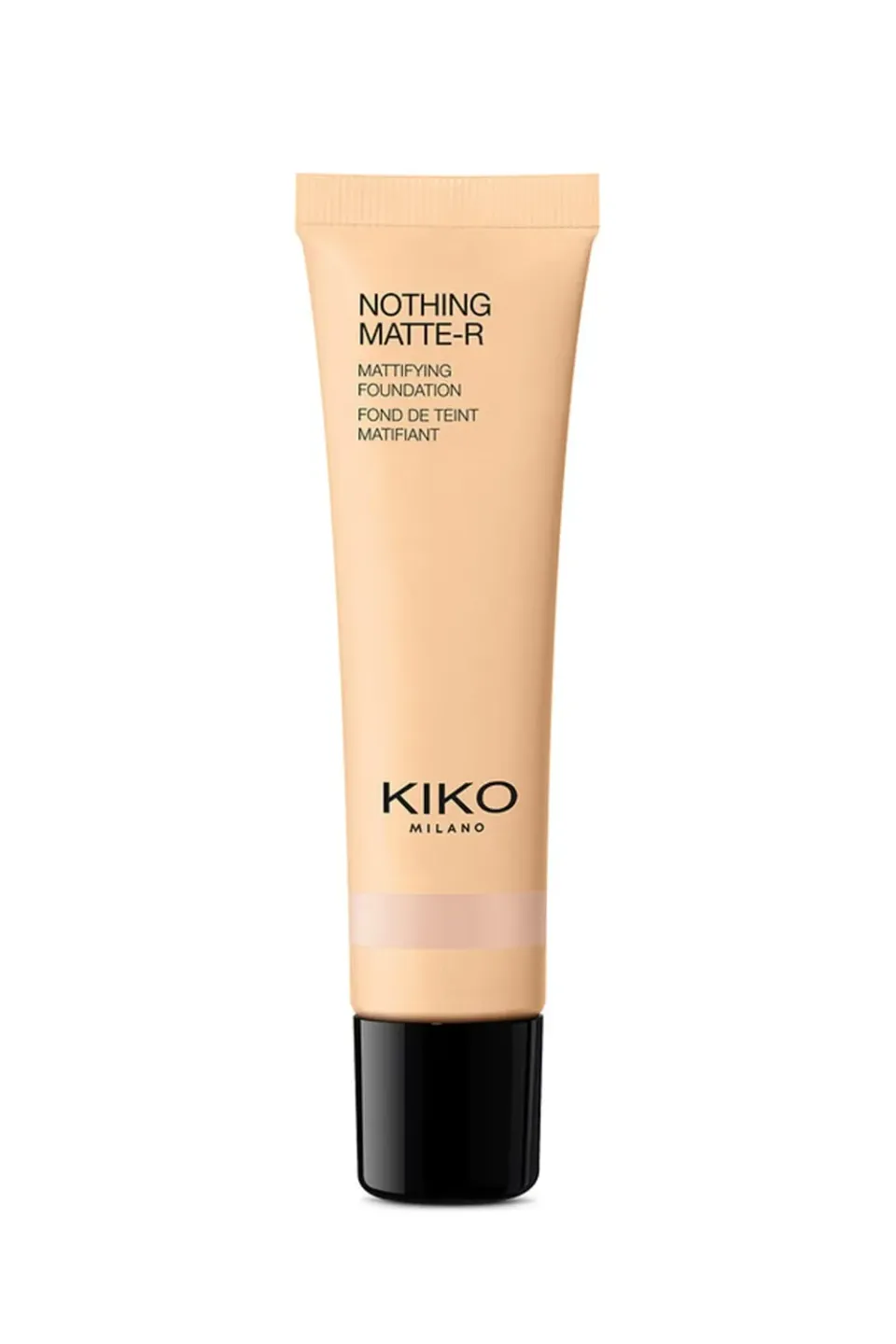 KIKO Nothing Matte-R 02 fondotinta fluido Neutral 01 opacizzante