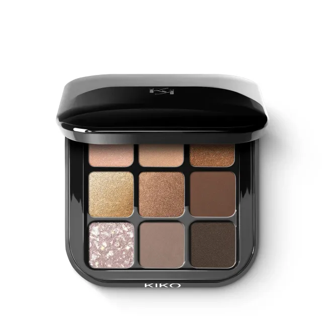 KIKO Glamour Multi Finish 01 palette 9 ombretti