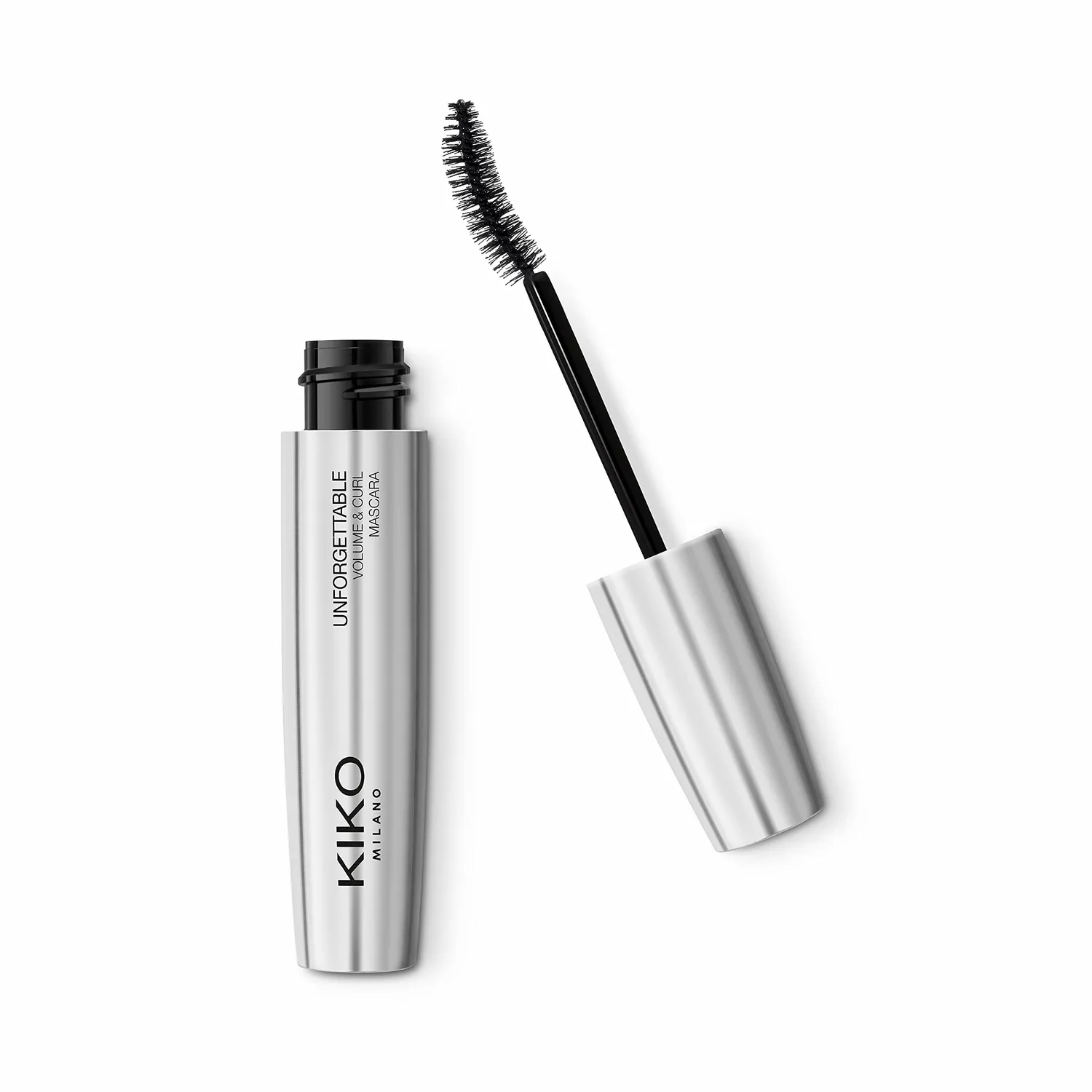 KIKO Unforgettable Waterproof Mascara nero curvatura lunga tenuta