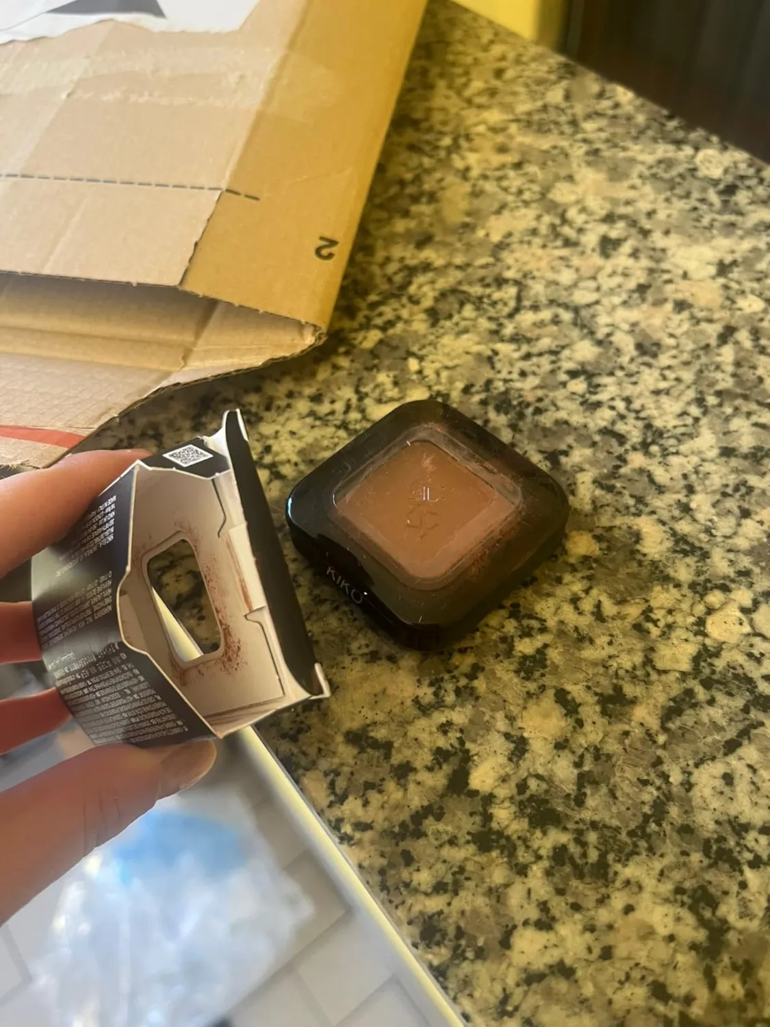 KIKO High Pigment Eyeshadow 23 ombretto 23 Metallic Golden Rose