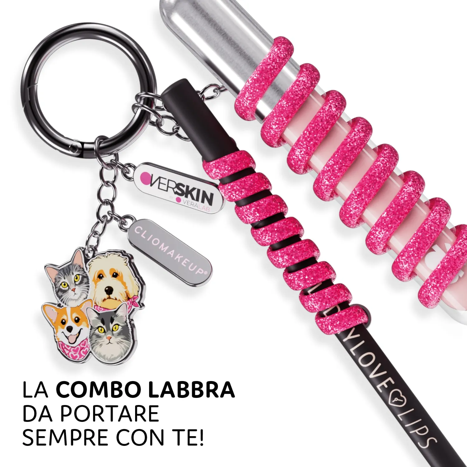 ClioMakeUp Beauty League Lip Kit 03 kit labbra rosa