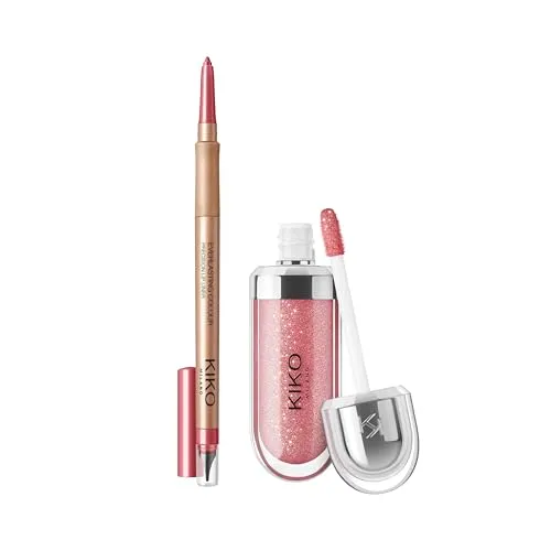 KIKO Lip Combo Set 01 kit labbra gloss + matita volume