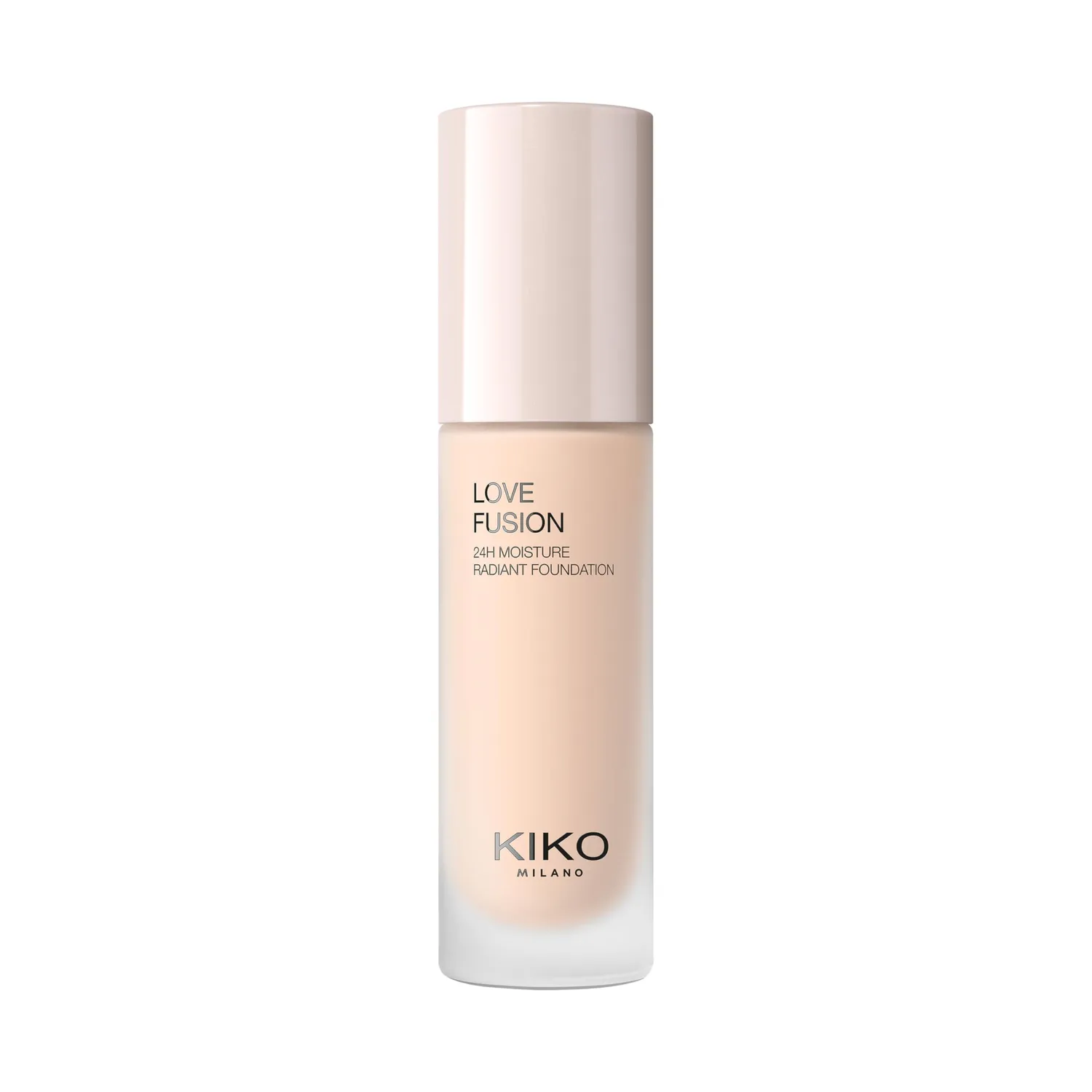 KIKO Love Fusion 24H Moisture Radiant Foundation 1WG fondotinta idratante