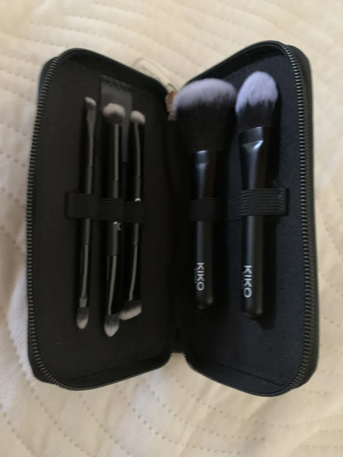 KIKO Travel Brush Set Pochette 5 Pennelli 8 Punte