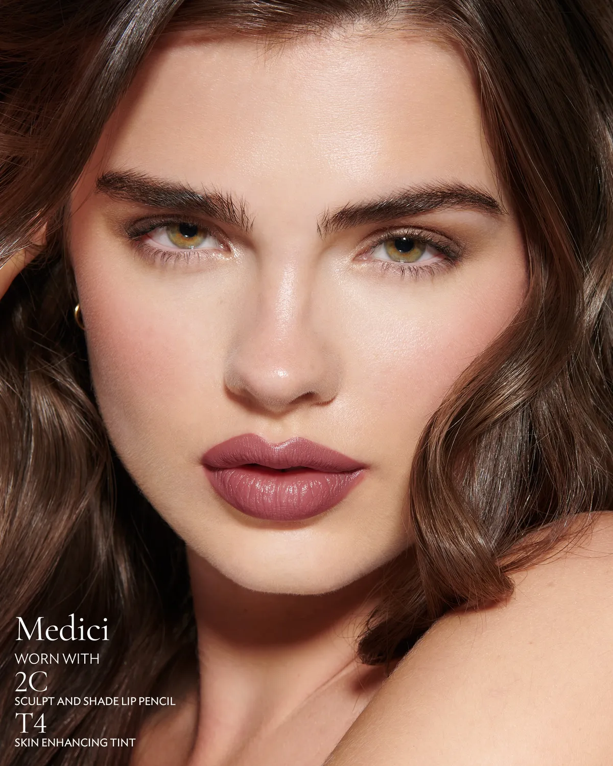 Lisa Eldridge Rouge Experience 185 Medici rossetto viola satinato