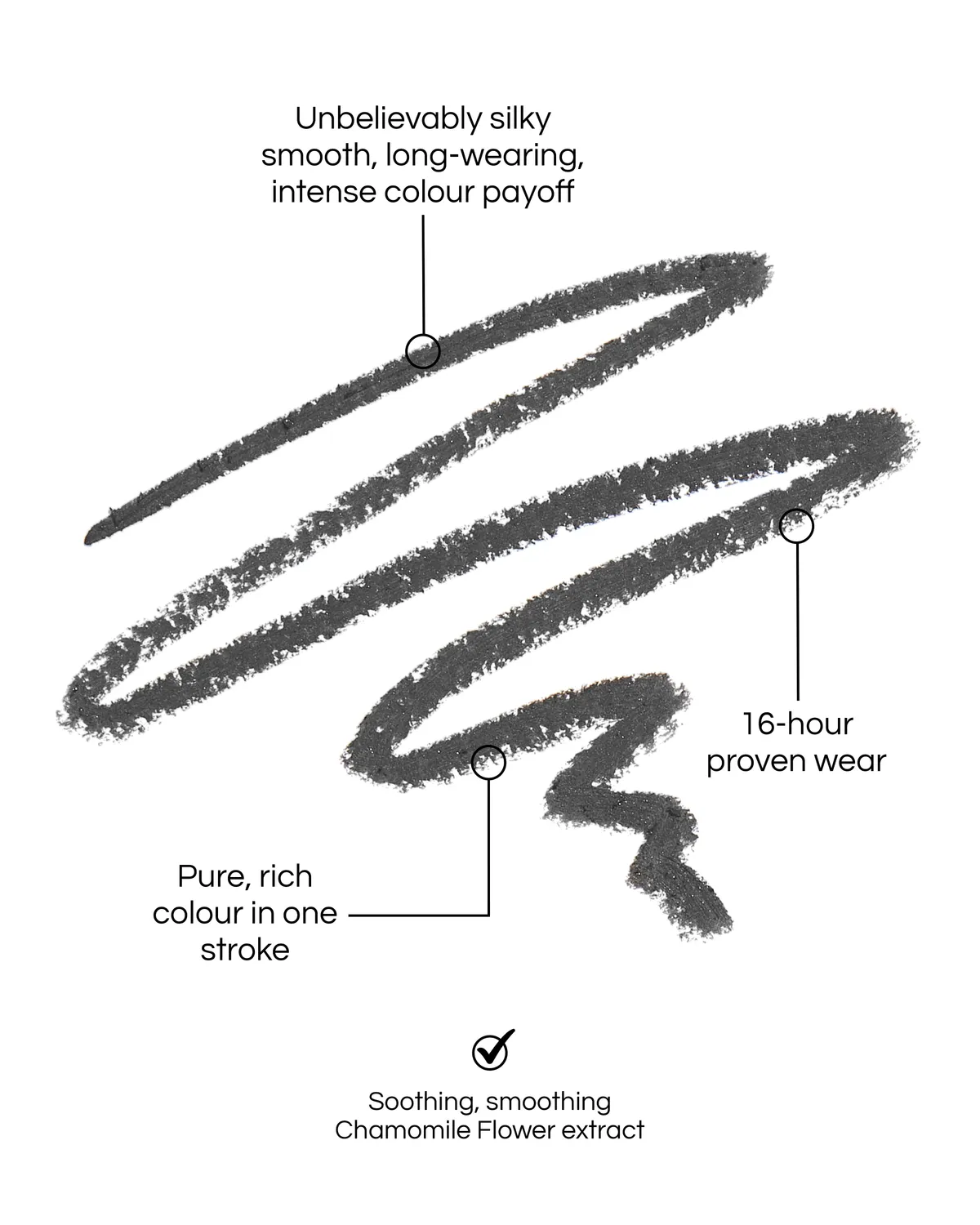 Lisa Eldridge Seamless Glide Matita Occhi Cinder Smoke Waterproof
