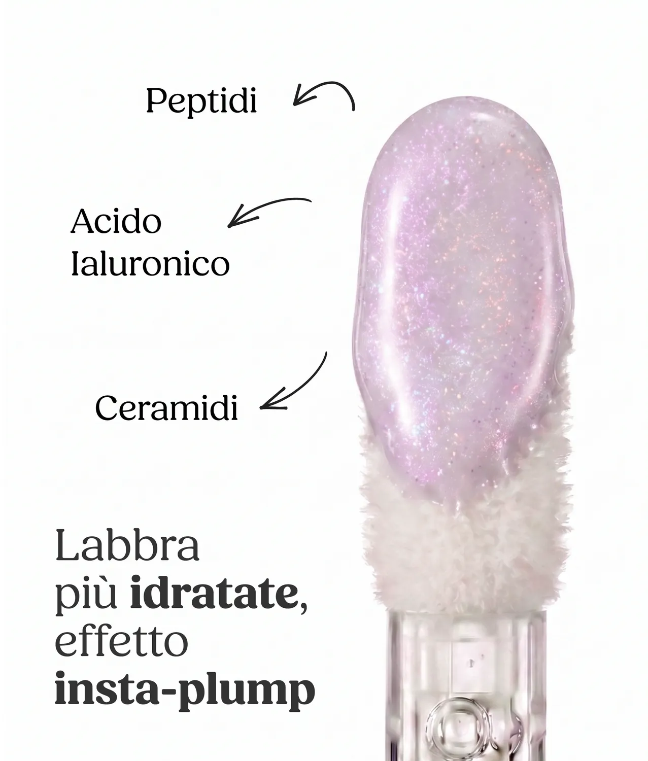 ClioMakeup JuicyLove Insta-Plump lip gloss Ice Pop