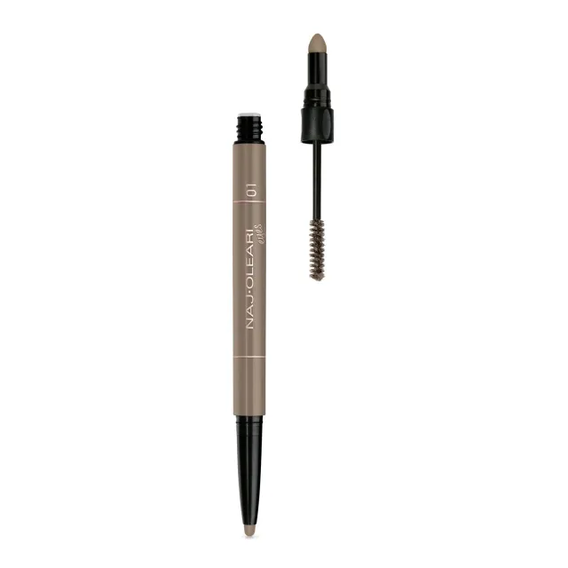 Naj Oleari 3 in 1 Perfect Brow matita sopracciglia 3 step