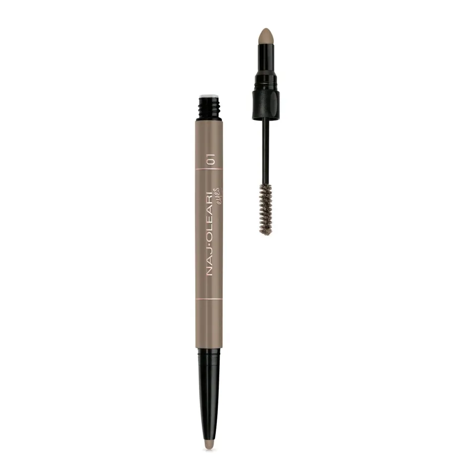 Naj Oleari 3 in 1 Perfect Brow matita sopracciglia 3 step