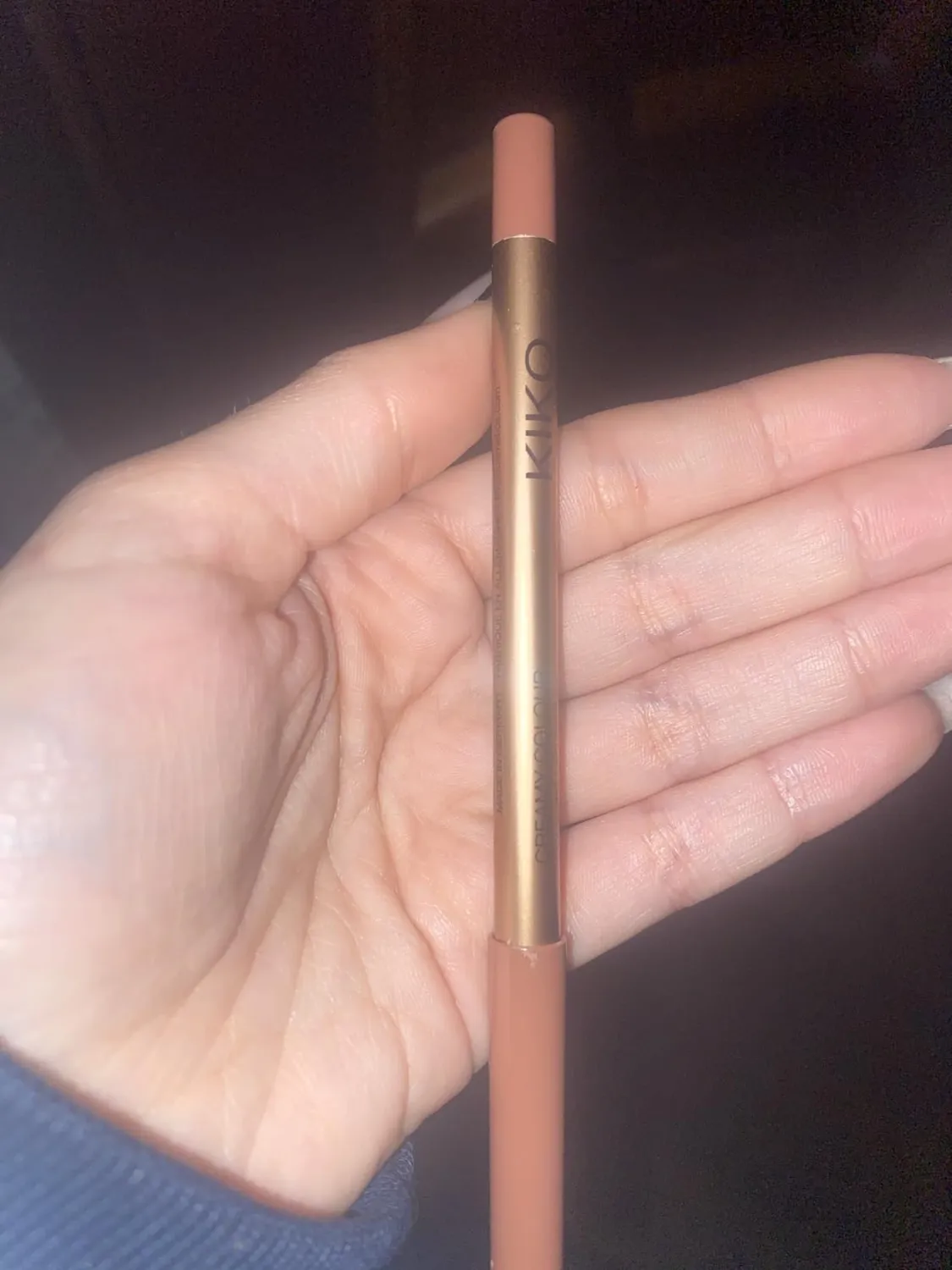 KIKO Creamy Colour Comfort Lip Liner 02 matita labbra Pink Sand no transfer