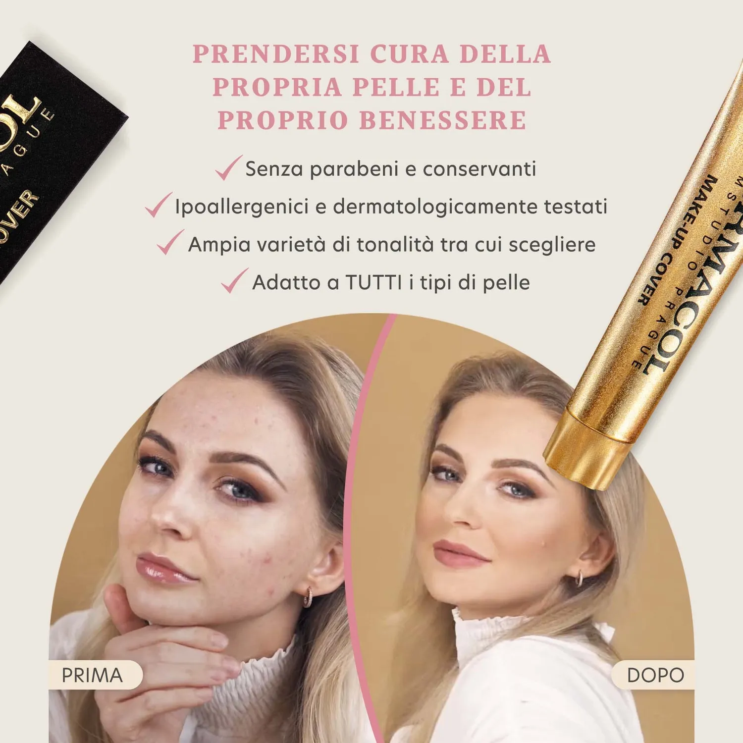 Dermacol Make-Up Cover 229 fondotinta coprente SPF30