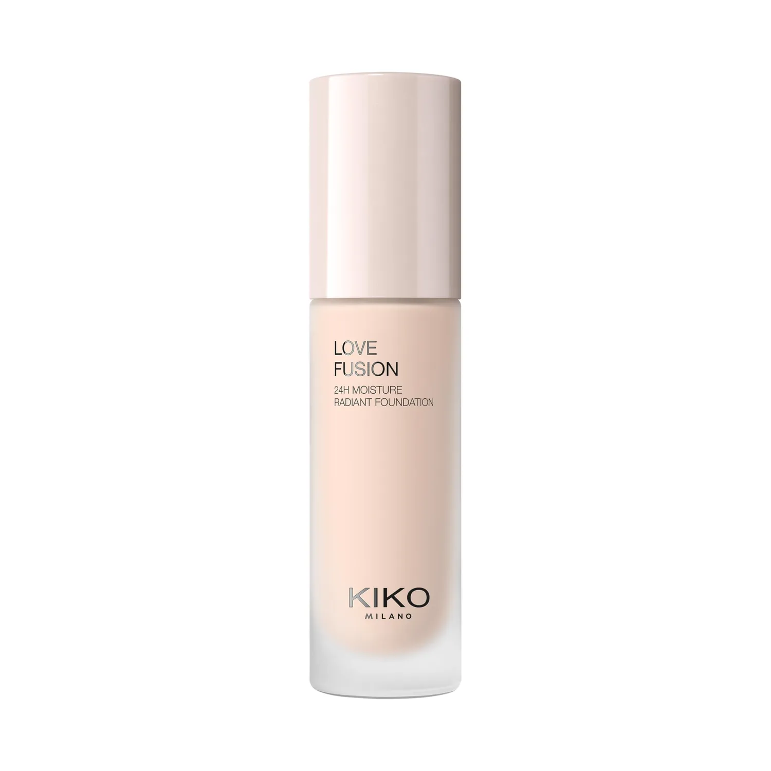 KIKO Love Fusion 24H Moisture Radiant Foundation Fondotinta 1NR luminoso