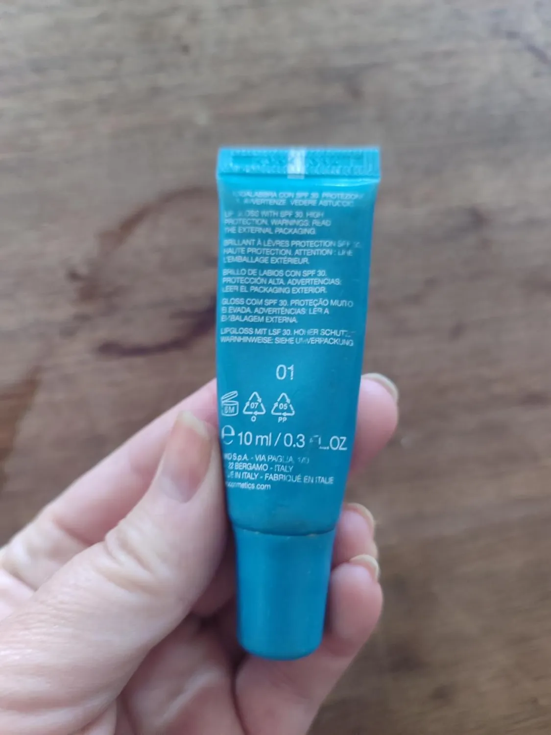 KIKO Milano Sun Protection Lip Gloss SPF30 lucidalabbra 01 Honey Guard