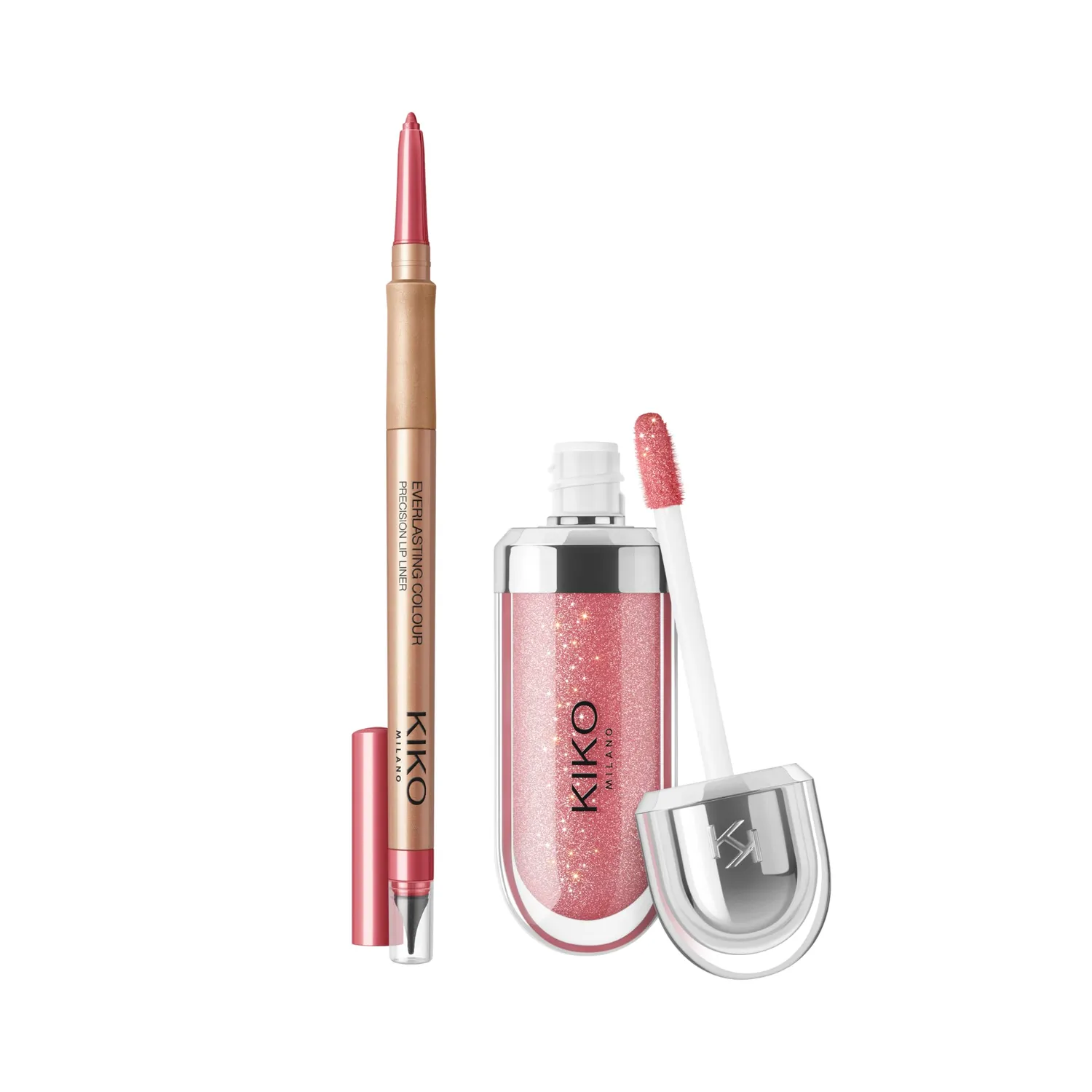 KIKO Lip Combo Set 01 kit labbra gloss + matita volume
