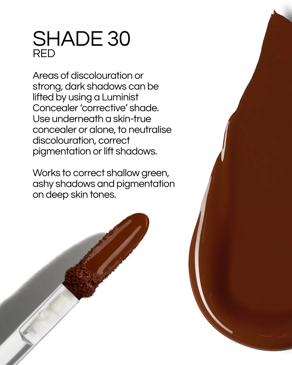 Lisa Eldridge Luminist correttore Shade 30 kit con pennello