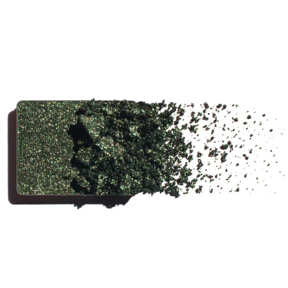 Lisa Eldridge Ombretto refill Grotto verde metallizzato smeraldo