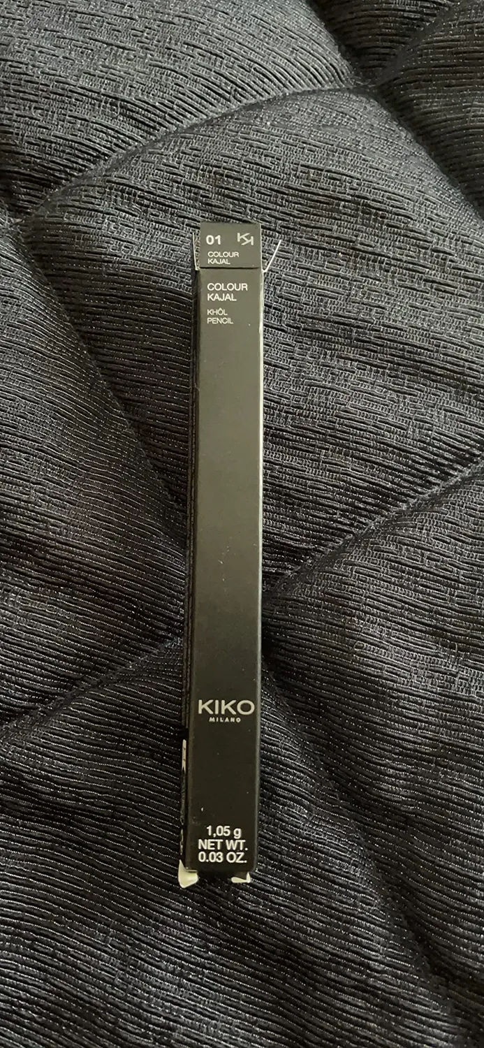 KIKO Colour Kajal 01 matita occhi nera khol