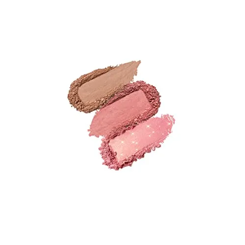 KIKO Multi Finish Trio 02 Mauve palette viso blush bronzer