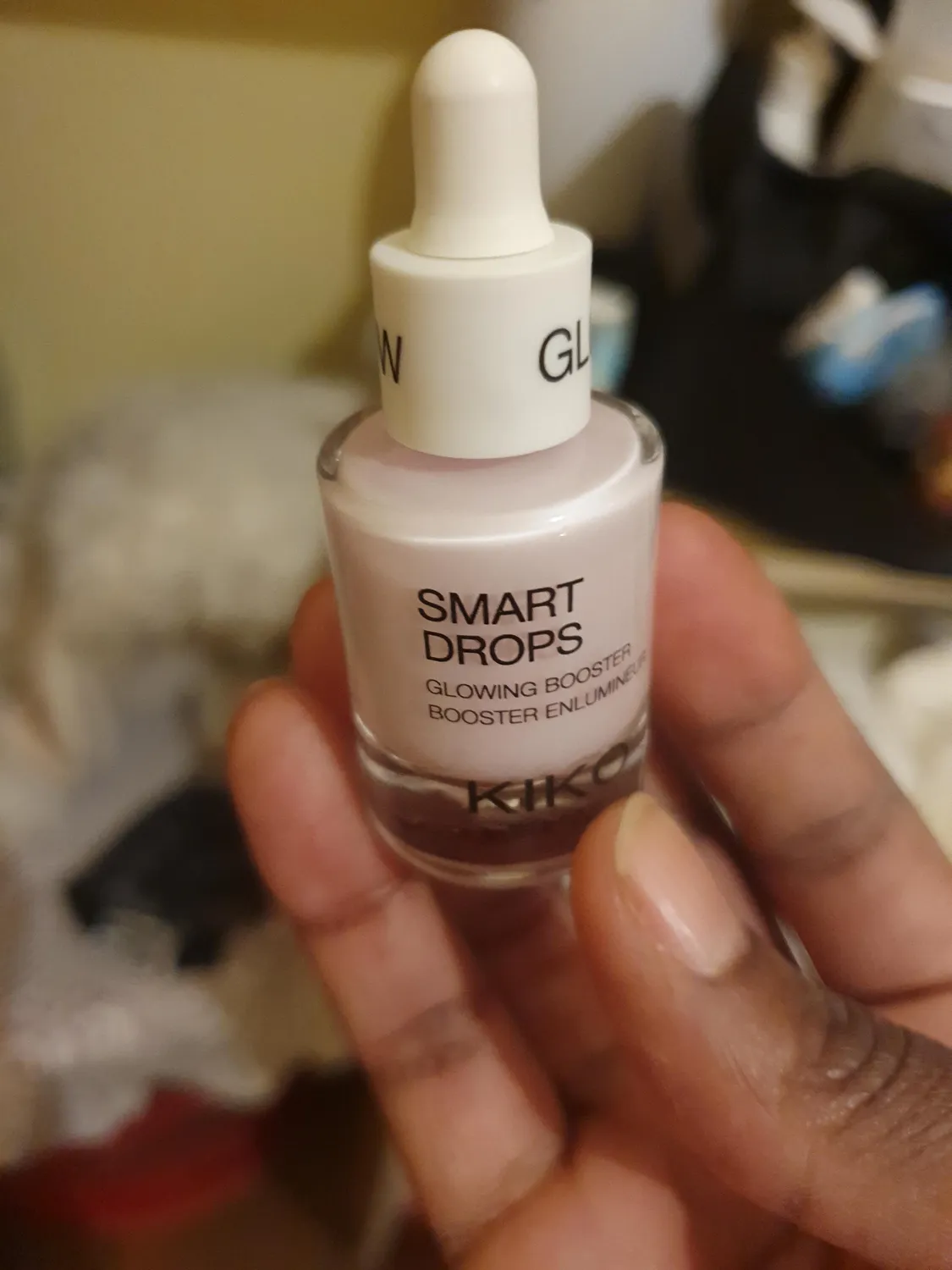 KIKO Smart Glow Drops Booster Viso Illuminante Gocce Mirtillo